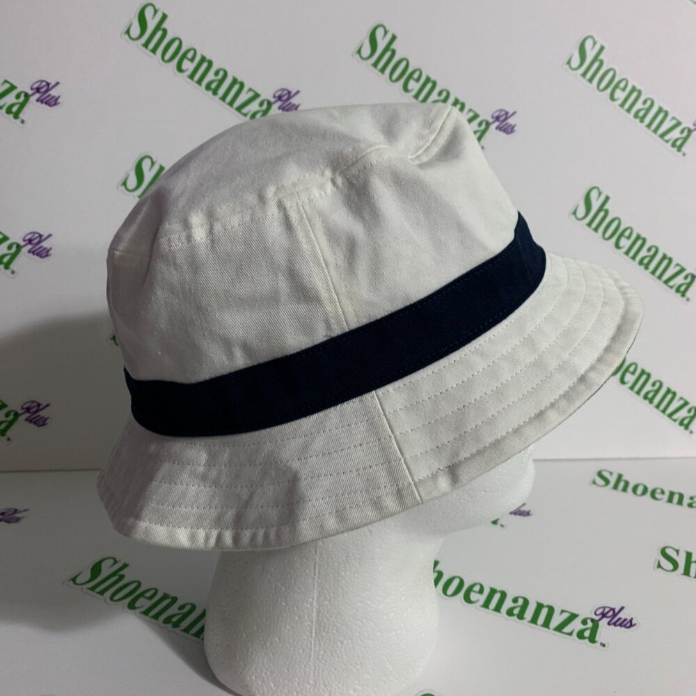 Adidas Bucket Hat Golf Reversible Ladies Womens Green Plaid White Blue One Size - Picture 12 of 12